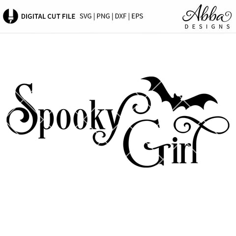 Spooky Girl SVG Abba Designs 
