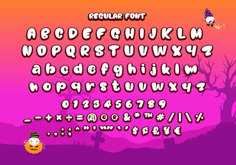 Spooky Gnome Font BB Digital Arts 