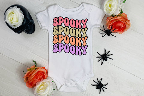 Spooky Groovy Halloween Sublimation I Retro Halloween PNG Sublimation Happy Printables Club 
