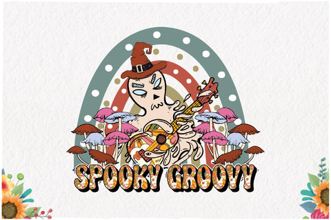 Spooky Groovy Sublimation Sublimation Jagonath Roy 