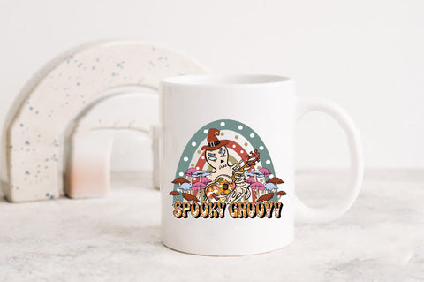 Spooky Groovy Sublimation Sublimation Jagonath Roy 