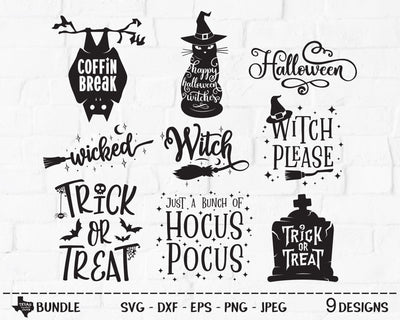 Spooky Halloween Bundle | Halloween SVG SVG Texas Southern Cuts 