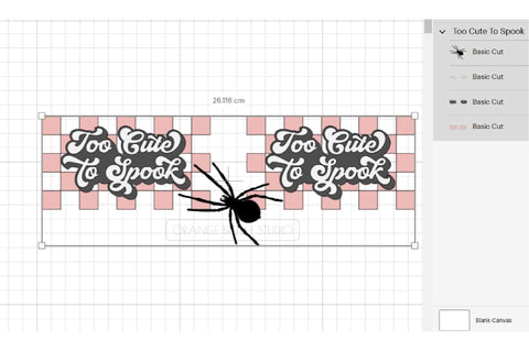 Spooky Halloween Can Glass Wrap For Libbey Beer Glass SVG SVG OrangeBrushStudio 