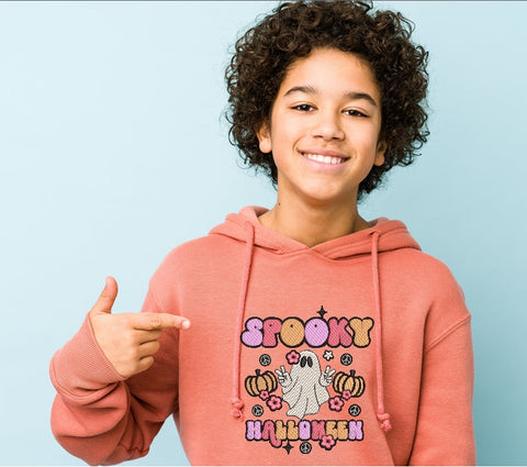 Spooky Halloween embroidery design, Halloween embroidery, 4 sizes, instant download Embroidery/Applique DESIGNS ArtEMByNatalia 