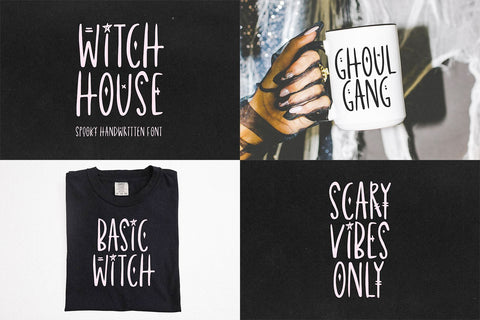 Spooky Halloween Font Bundle Font KA Designs 