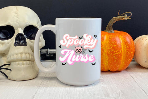 Spooky Halloween Nurse I Nurse Halloween Sublimation Sublimation Happy Printables Club 