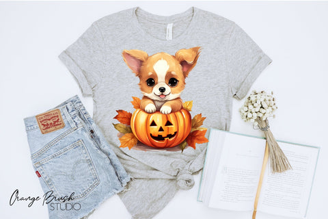 Spooky Halloween Sublimation: Cute Clipart PNG Bundle SVG OrangeBrushStudio 