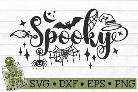 Spooky Halloween SVG File SVG Crunchy Pickle 