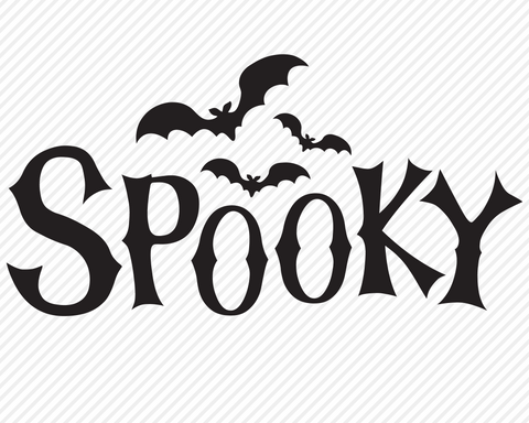 Spooky | Halloween SVG SVG Texas Southern Cuts 