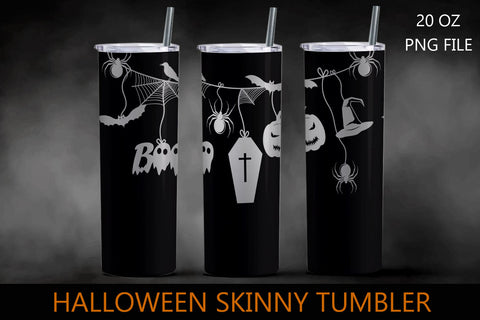 Spooky halloween tumbler, Witch tumbler sublimation Sublimation AnastasiyaArtDesign 