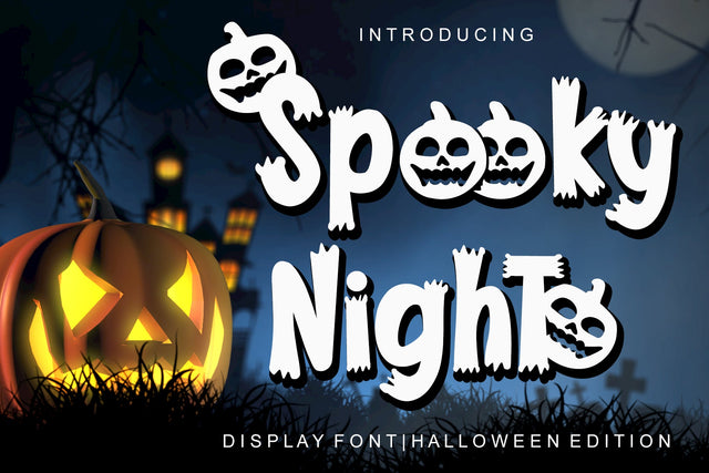 Spooky Hunter Font Afandi Studio 