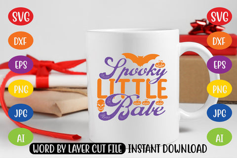 Spooky Little Babe SVG CUT FILE SVG MStudio 