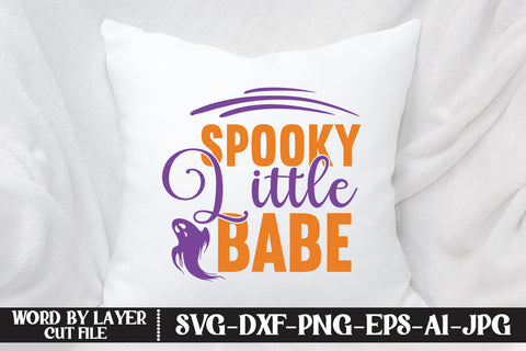 Spooky Little Babe SVG CUT FILE SVG MStudio 