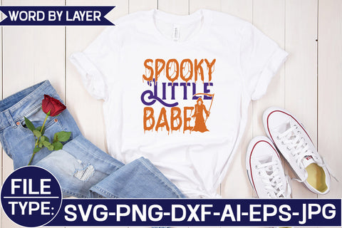 Spooky Little Babe SVG Cut File SVG Studio Innate 