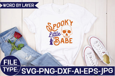 Spooky Little Babe SVG Cut File SVG Studio Innate 