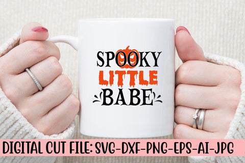 Spooky Little Babe SVG Cut File SVG Syaman 