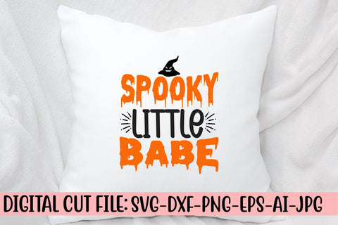 Spooky Little Babe SVG Cut File SVG Syaman 