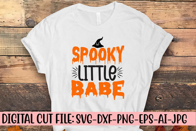 Spooky Little Babe SVG Cut File SVG Syaman 