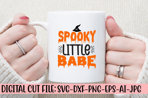Spooky Little Babe SVG Cut File SVG Syaman 