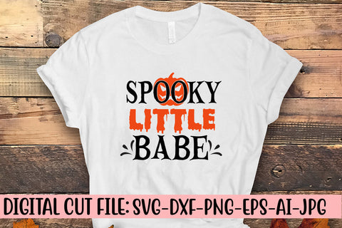 Spooky Little Babe SVG Cut File SVG Syaman 