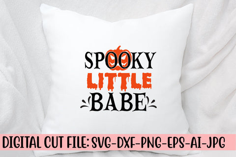 Spooky Little Babe SVG Cut File SVG Syaman 