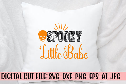 Spooky Little Babe SVG Design SVG Syaman 