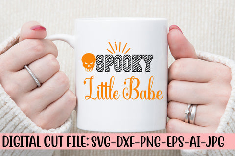 Spooky Little Babe SVG Design SVG Syaman 