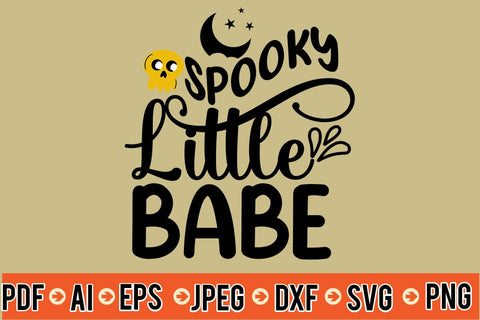 Spooky Little Babe SVG SVG MStudio 