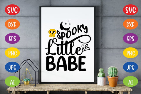 Spooky Little Babe SVG SVG MStudio 