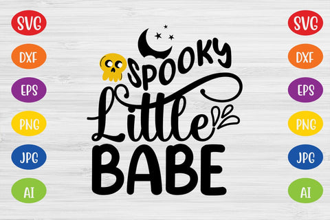Spooky Little Babe SVG SVG MStudio 