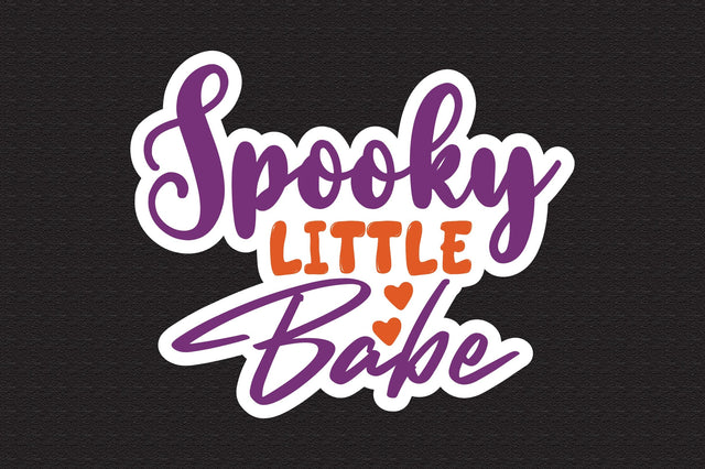 Spooky Little Babe svg SVG nirmal108roy 