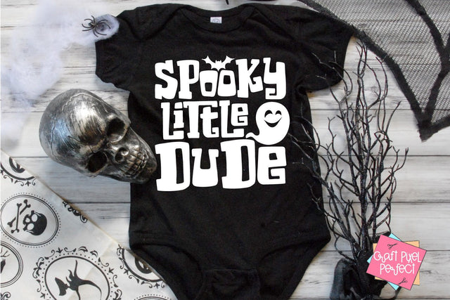 Spooky Little Dude, Halloween Svg, Halloween Quote, Funny Halloween Svg, Halloween Baby Svg, Toddler Halloween Svg SVG Craft Pixel Perfect 