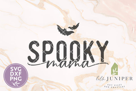 Spooky Mama, Halloween Shirt Design SVG LilleJuniper 