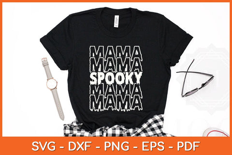Spooky Mama Halloween Svg Design SVG artprintfile 