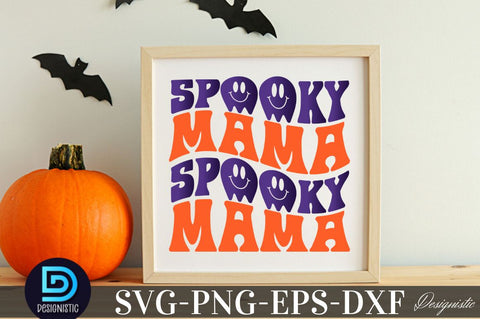 Spooky mama, Halloween SVG SVG DESIGNISTIC 