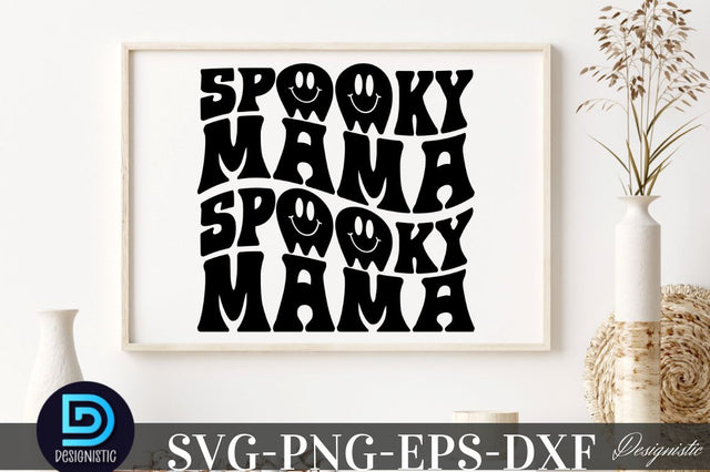 Spooky mama, Halloween SVG SVG DESIGNISTIC 