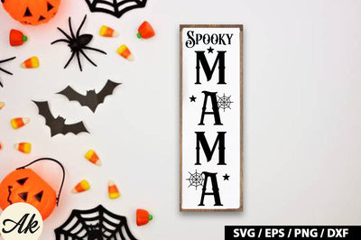 Spooky mama Porch Sign SVG SVG akazaddesign 