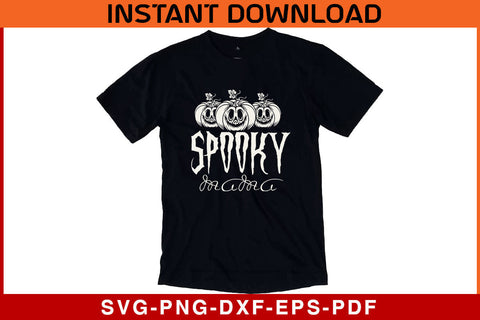 Spooky Mama Spooky Halloween SVG PNG Cut File SVG SVG Print File 