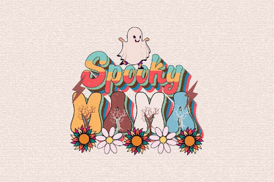 Spooky Mama Sublimation SVGArt 