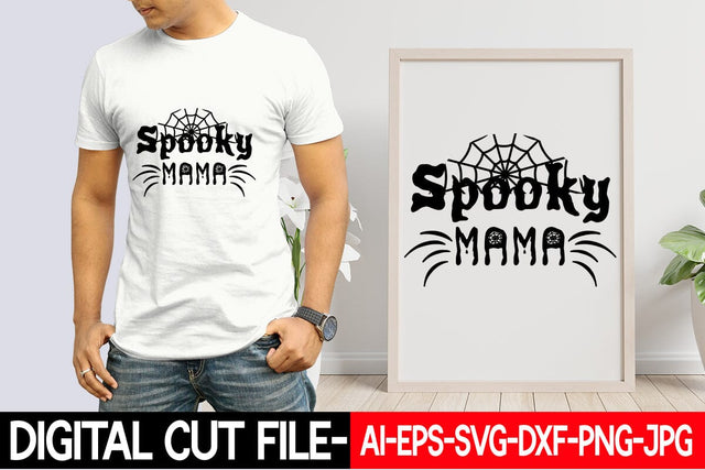 Spooky Mama SVG Blessedprint 