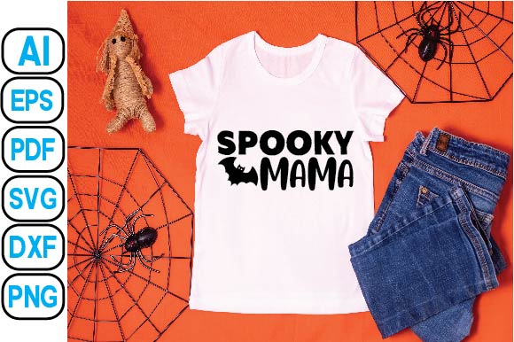 Spooky Mama SVG Craftlabsvg24 