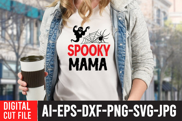 Spooky Mama SVG Cut File SVG BlackCatsMedia 