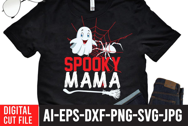 Spooky Mama SVG Design SVG BlackCatsMedia 