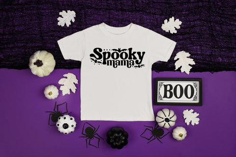 Spooky Mama SVG - Retro Halloween SVG SVG CraftLabSVG 