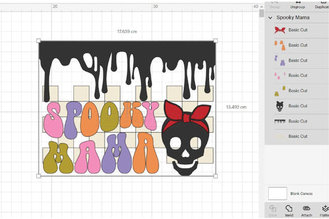 Spooky Mama SVG | Retro Halloween | Witch Shirt SVG OrangeBrushStudio 