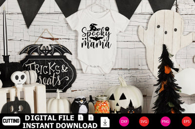 Spooky Mama SVG Shahin alam 