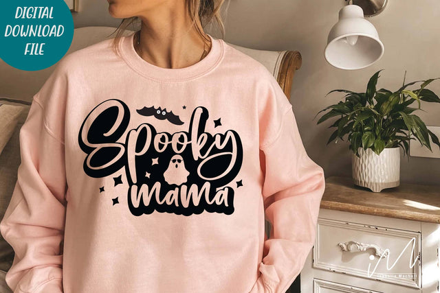 Spooky mama svg, Spooky mama sweet shirt, Spooky mama t shirt, Spooky mama cut files, mom t shirt, Halloween Mom t shirt, Gift for mom SVG Isabella Machell 