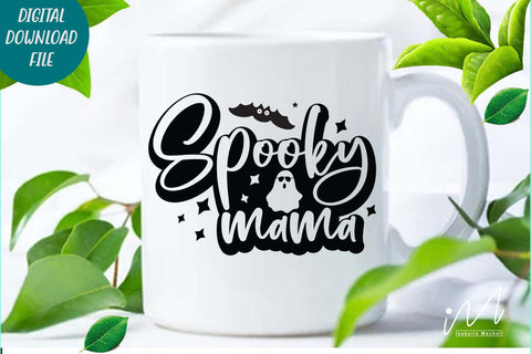 Spooky mama svg, Spooky mama sweet shirt, Spooky mama t shirt, Spooky mama cut files, mom t shirt, Halloween Mom t shirt, Gift for mom SVG Isabella Machell 