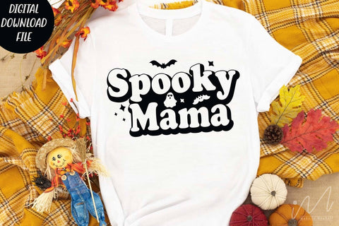 Spooky mama svg, Spooky mama sweet shirt, Spooky mama t shirt, Spooky mama cut files, mom t shirt, Halloween Mom t shirt, Gift for mom SVG Isabella Machell 