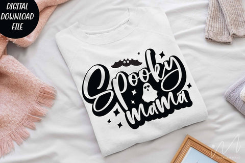 Spooky mama svg, Spooky mama sweet shirt, Spooky mama t shirt, Spooky mama cut files, mom t shirt, Halloween Mom t shirt, Gift for mom SVG Isabella Machell 